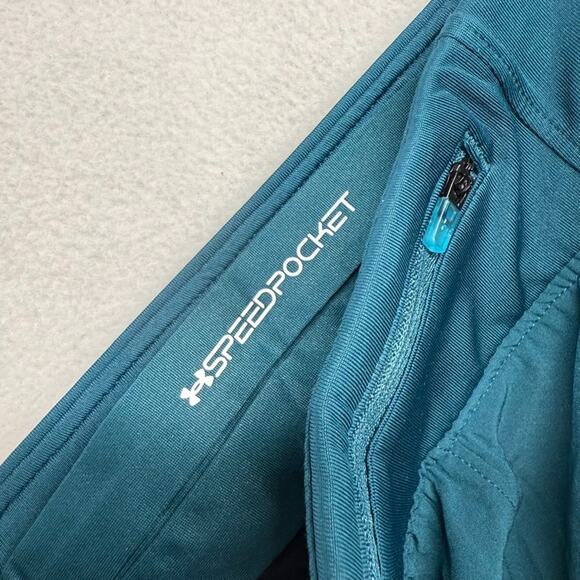 Under Armour Running Shorts Men's medium Fitted Lined Speed Pocket Workout Gym - Picture 7 of 10